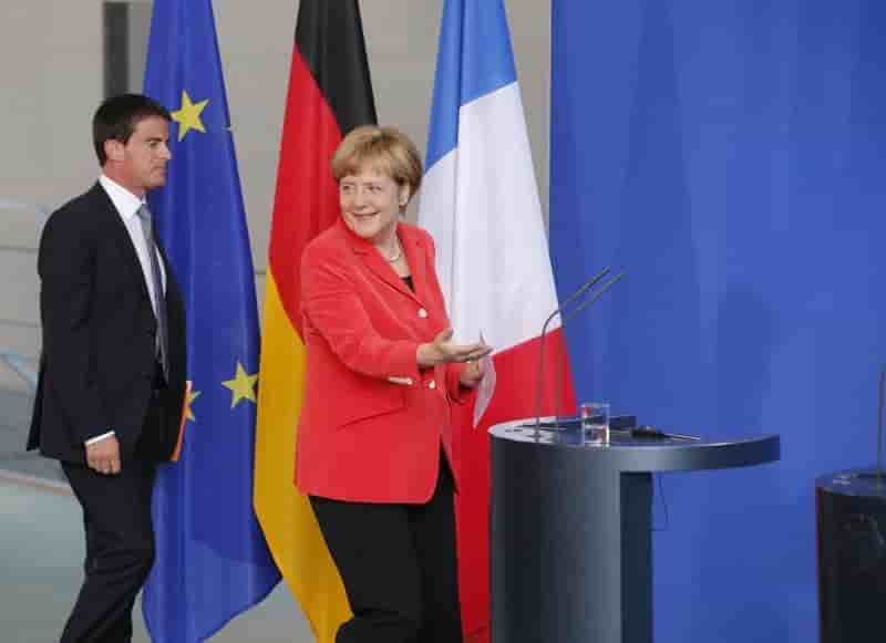 Angela Merkel salue les efforts très ambitieux prévus en France