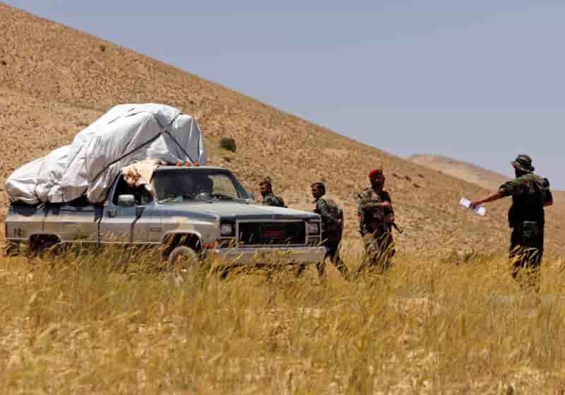 Plus de 120.000 personnes deplacees dans le sud-ouest syrien