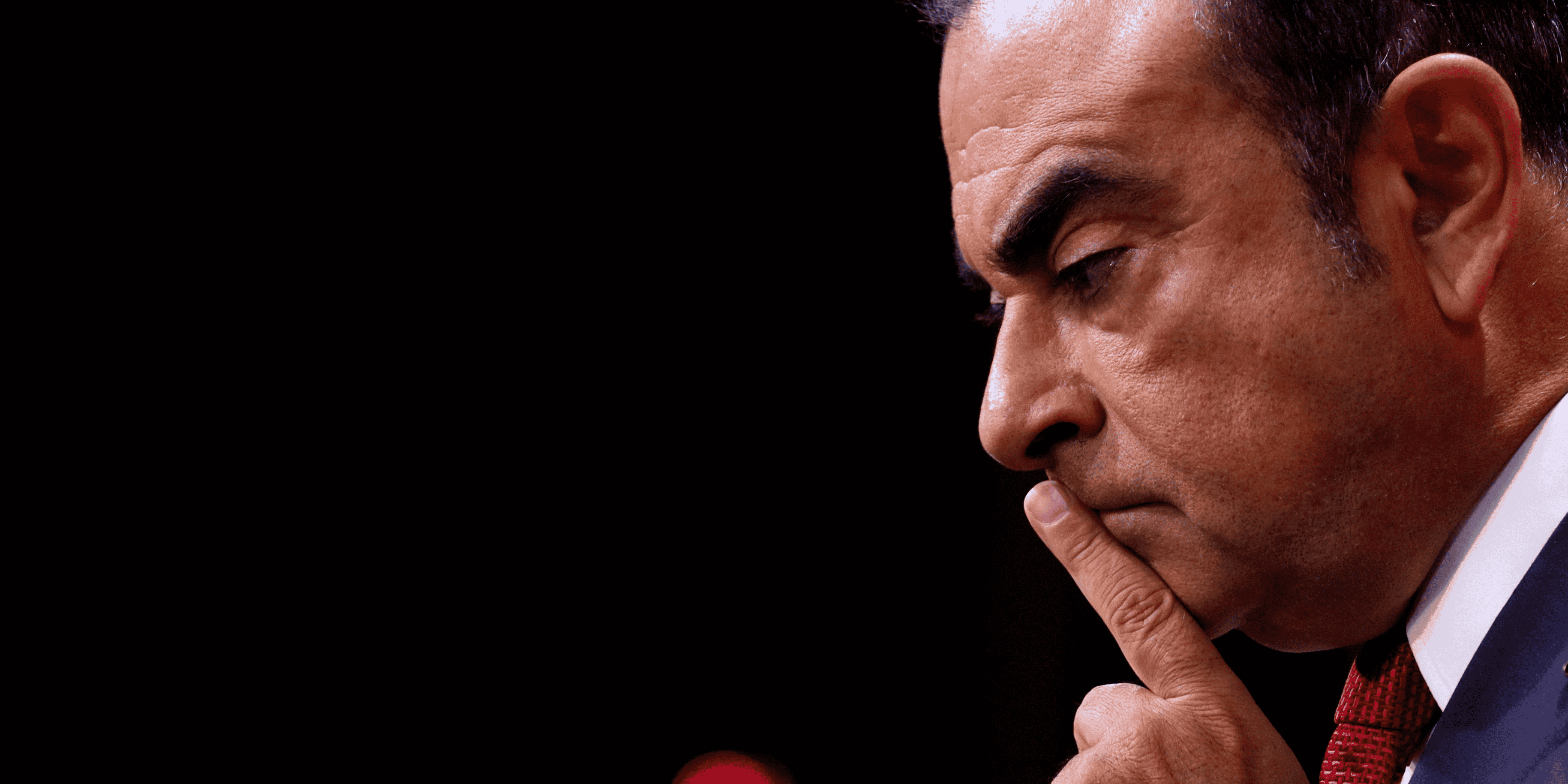 Carlos Ghosn, Renault (photo éclaircie)