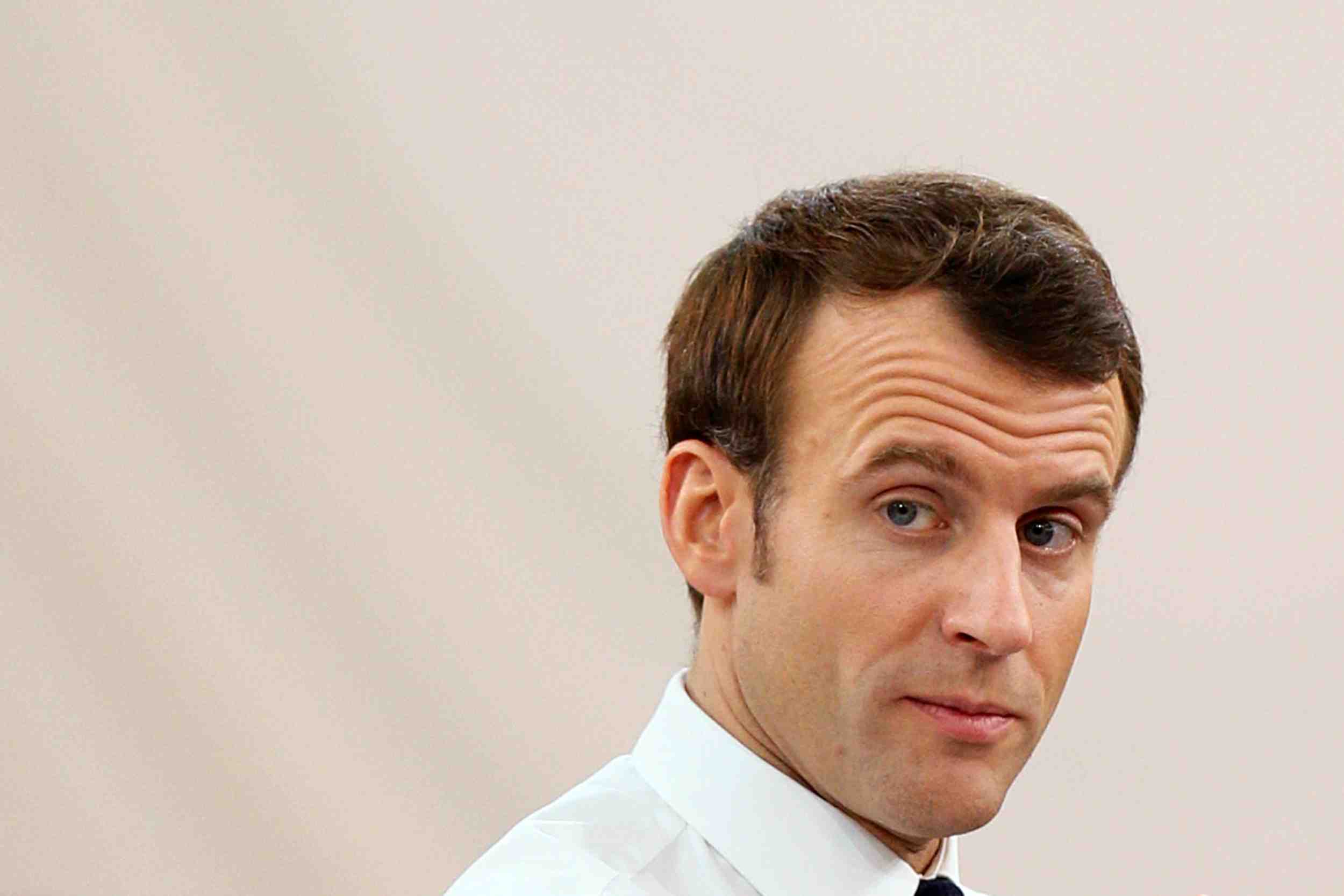 Macron promet d'etre "intraitable" contre les actes antisemites, antielus