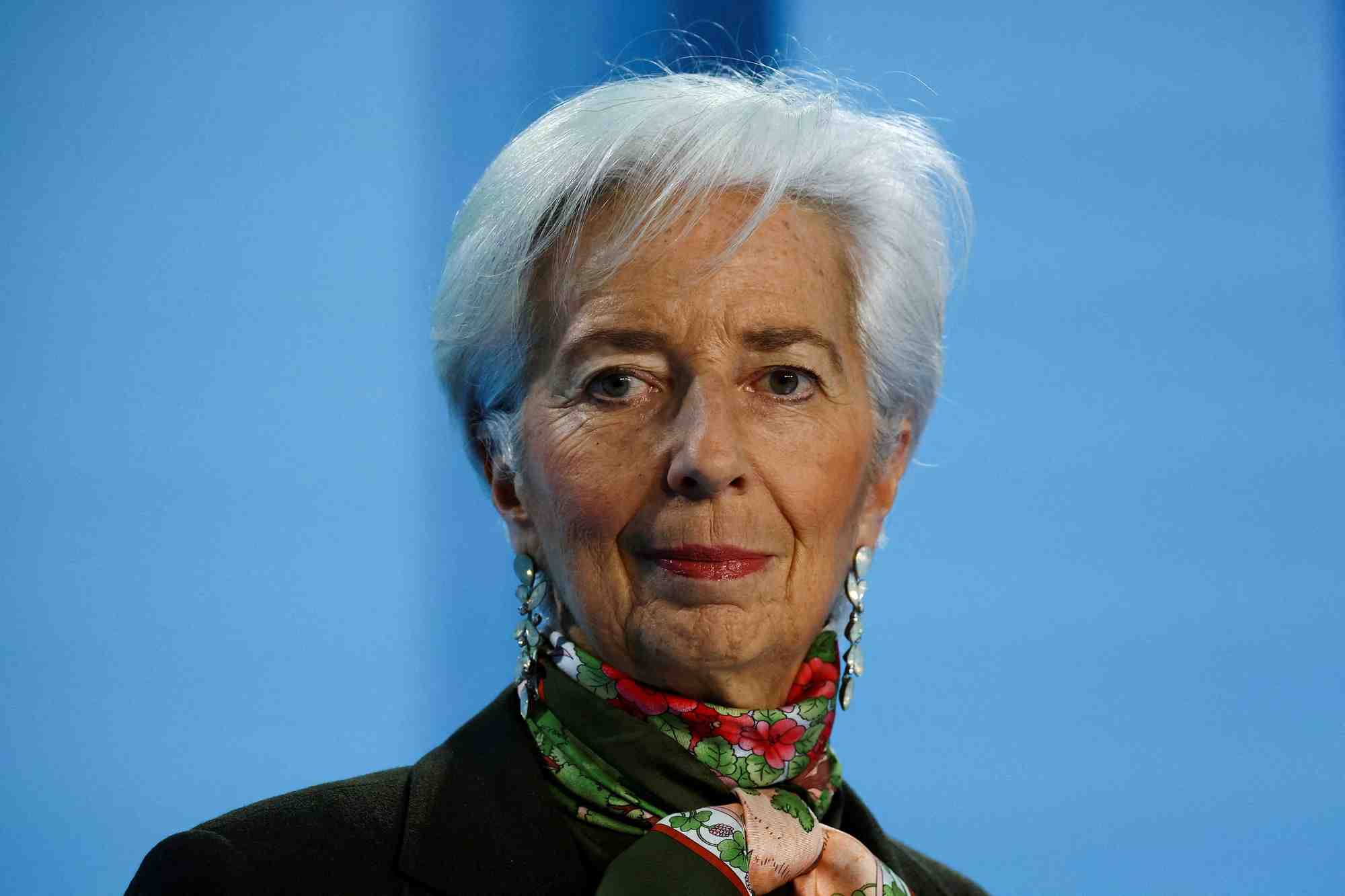 « Nous ne disons pas que nous sommes actuellement au plus haut des taux d'intérêt », a déclaré Christine Lagarde, la présidente de la BCE.