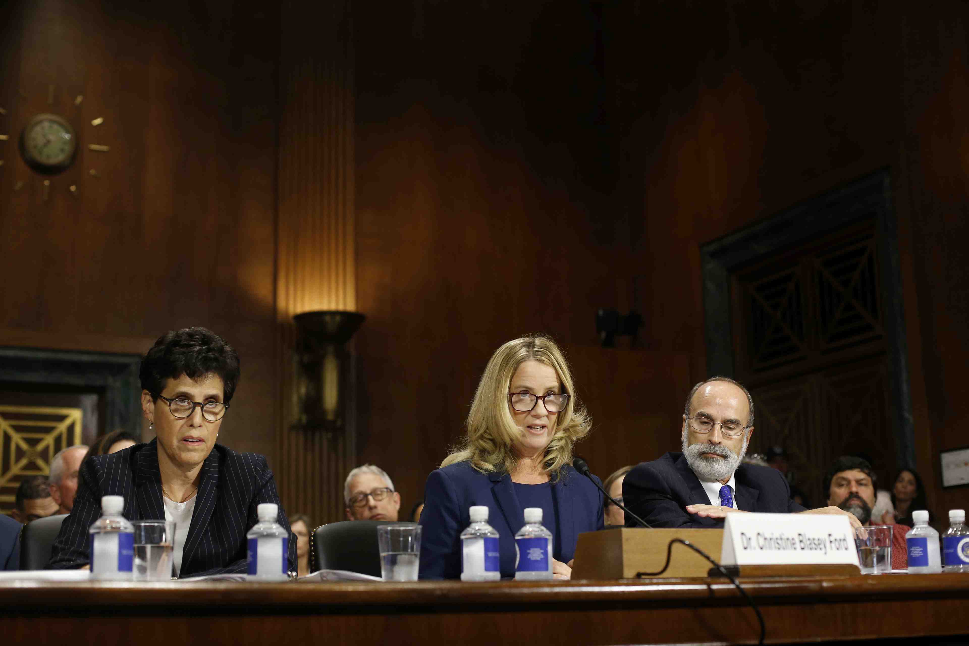 Kavanaugh: christine ford devant une commission du senat