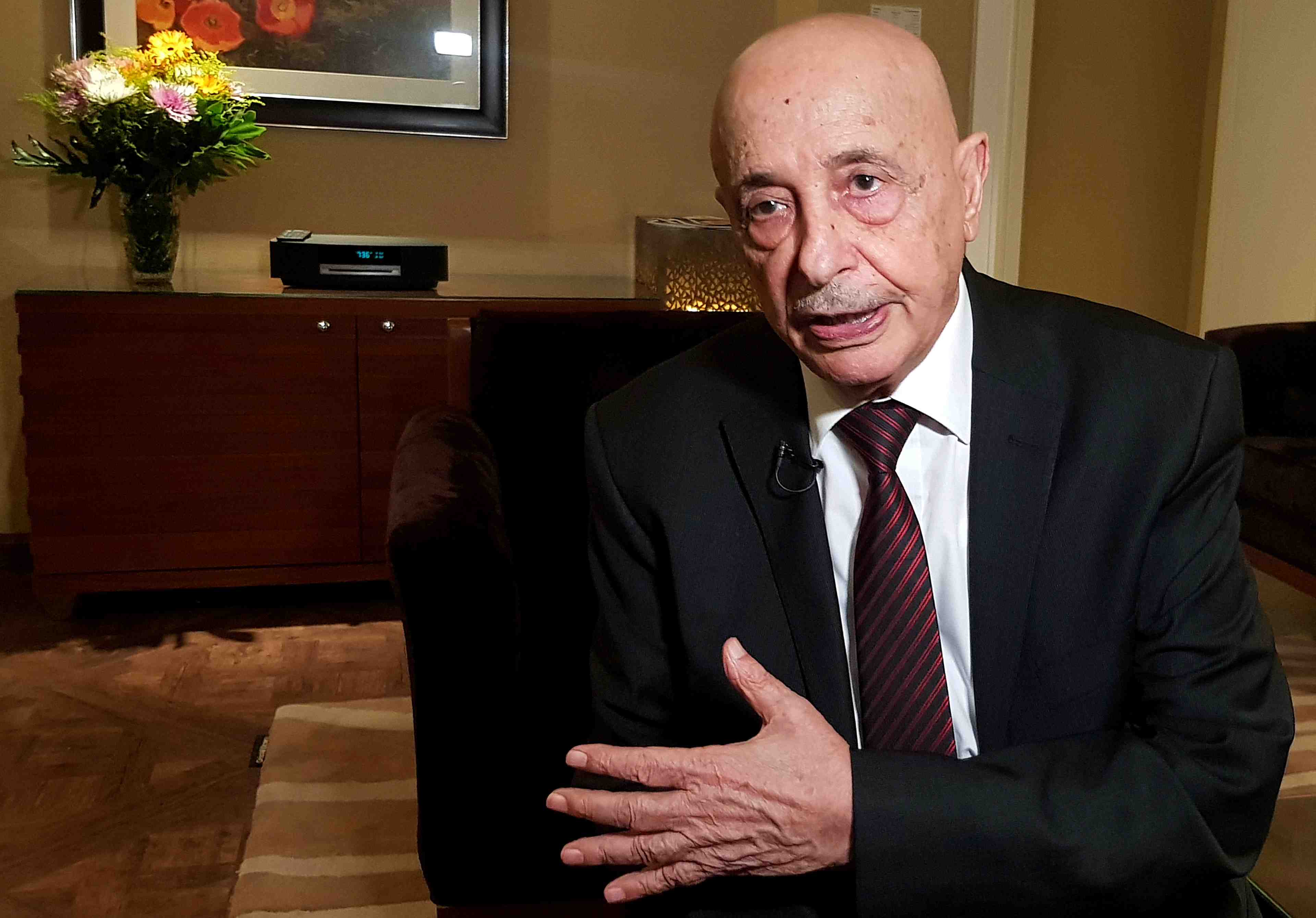 Libye: le president du parlement annonce sa candidature a l'election presidentielle