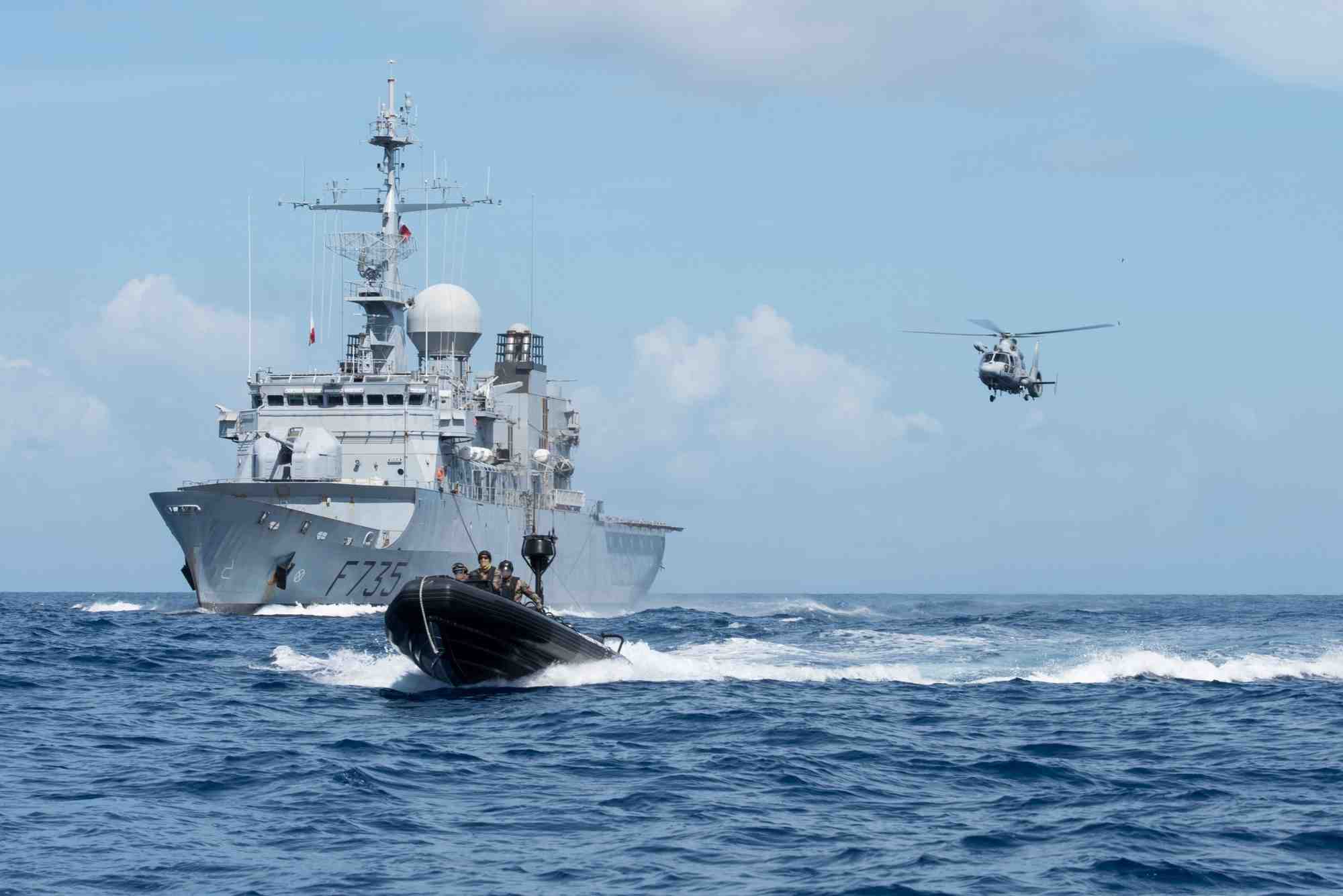frégate Germinal trafic de drogues marine nationale