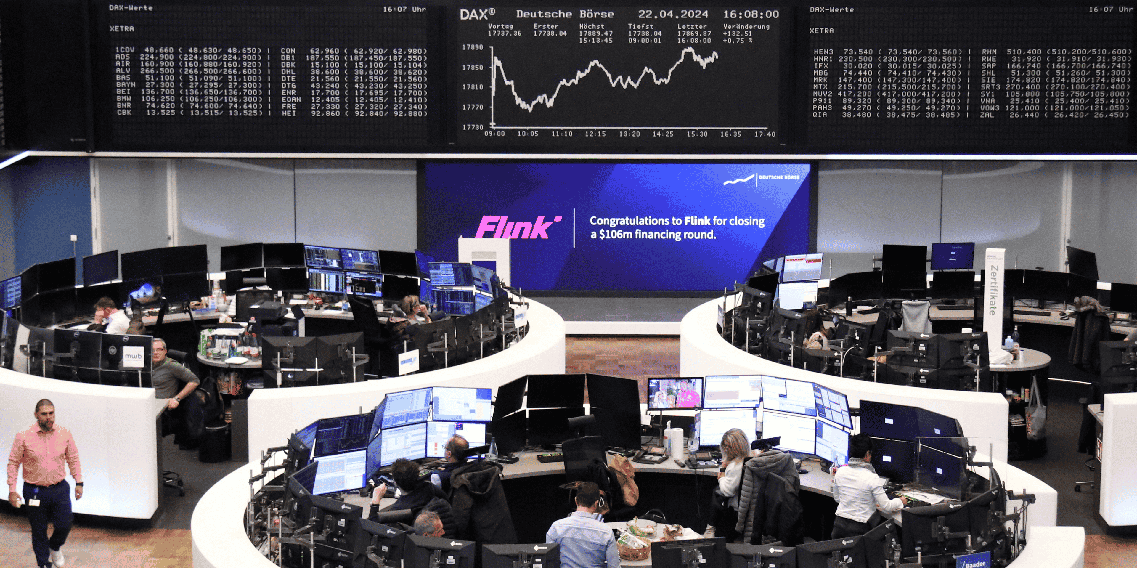 La bourse de francfort