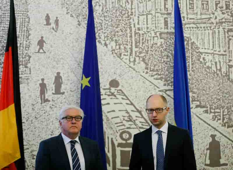 Le chef de la diplomatie allemande à Kiev