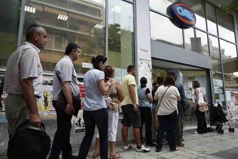 Le taux de chomage grec a 25% en mai