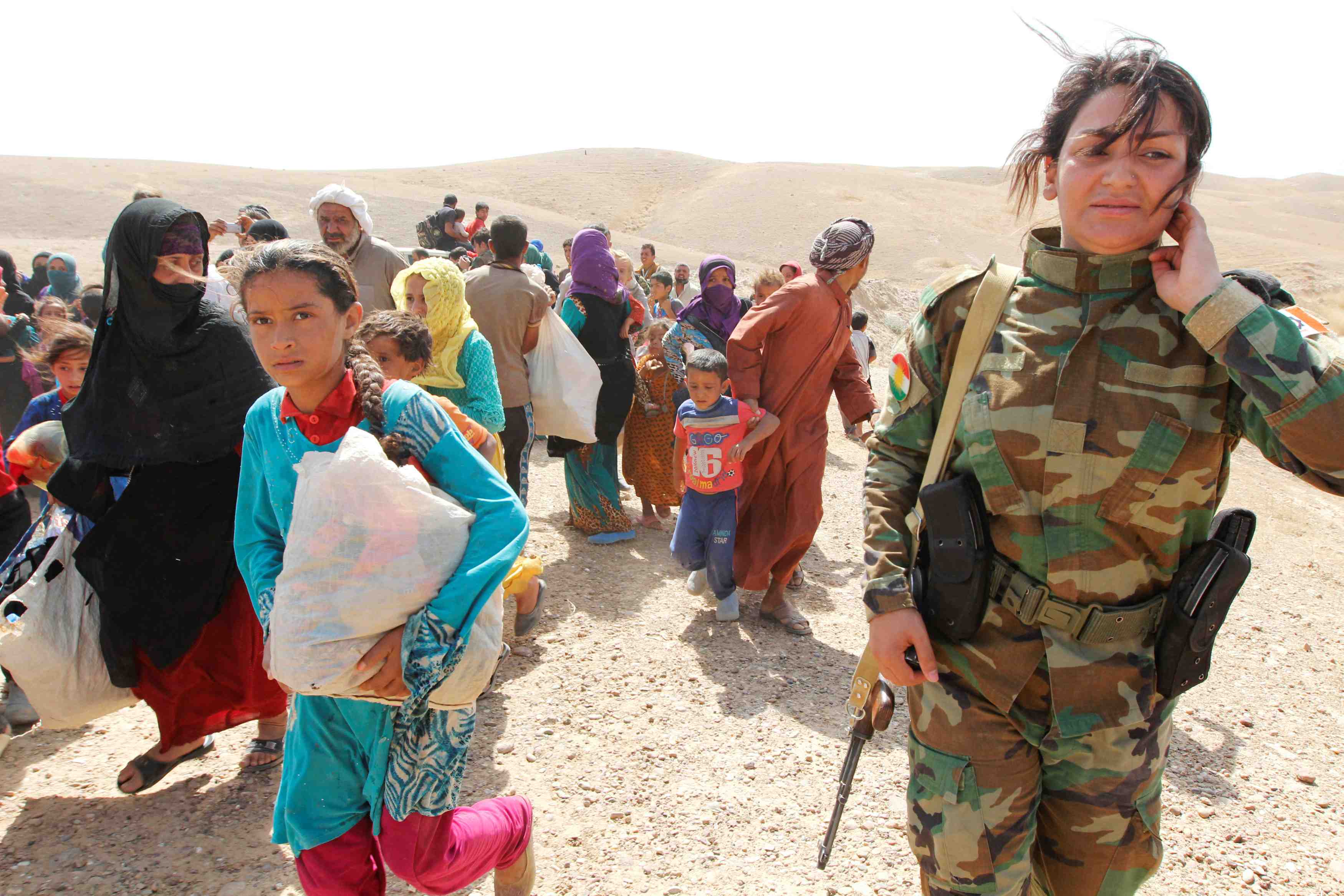 Des milliers de refugies a prevoir avec la bataille de mossoul