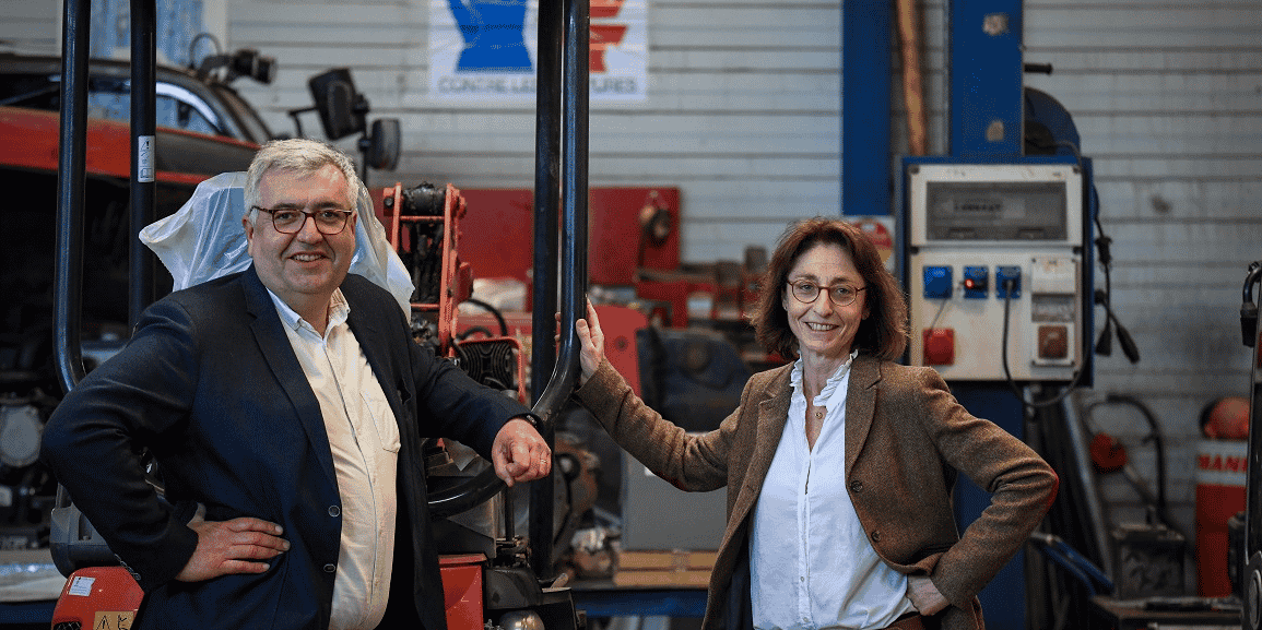 Frédéric et Sophie Garin, codirigeants de GEM.