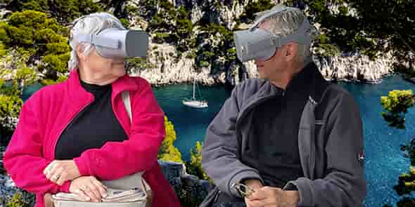 FeelU propose des programmes de réalité virtuelle à destination des seniors.