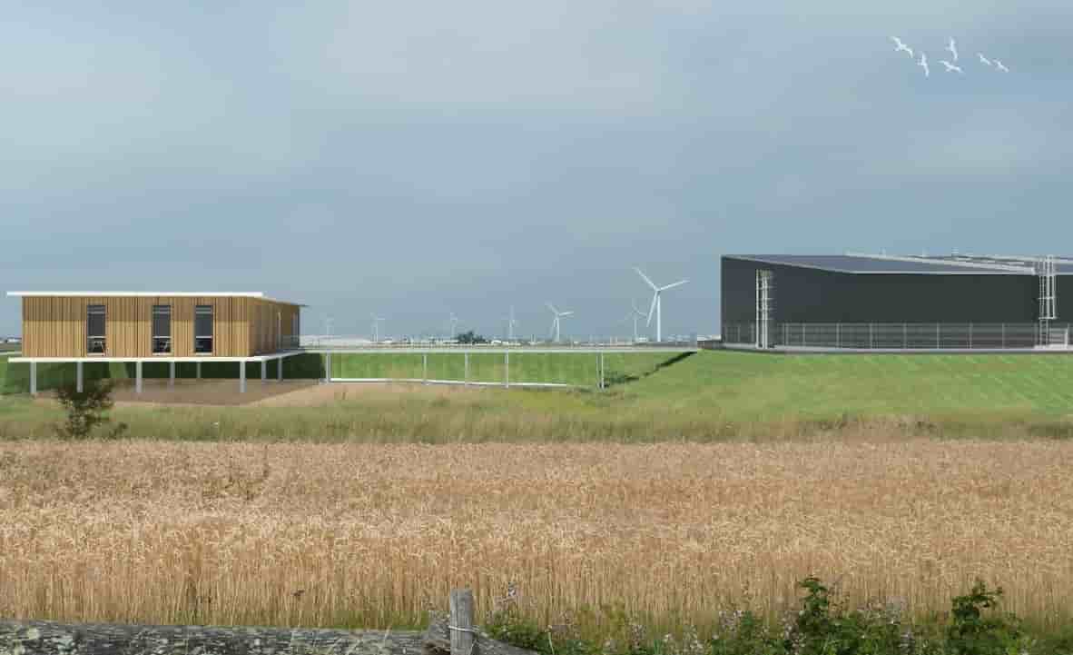 La production d'hydrogène sur le site de production de Bouin, en Vendée, doit débuter en 2021.