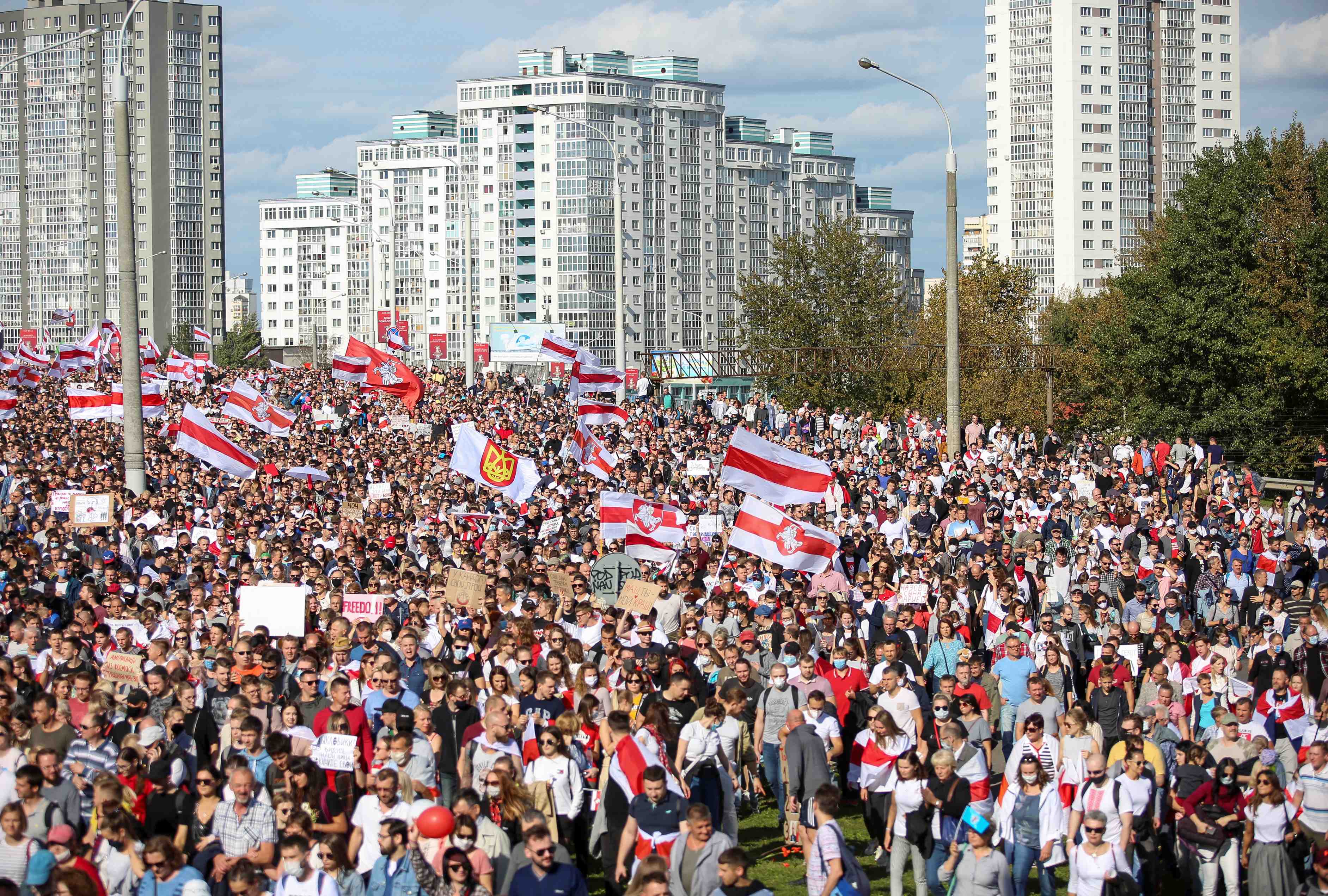 Moscou accuse washington de fomenter une revolution en bielorussie