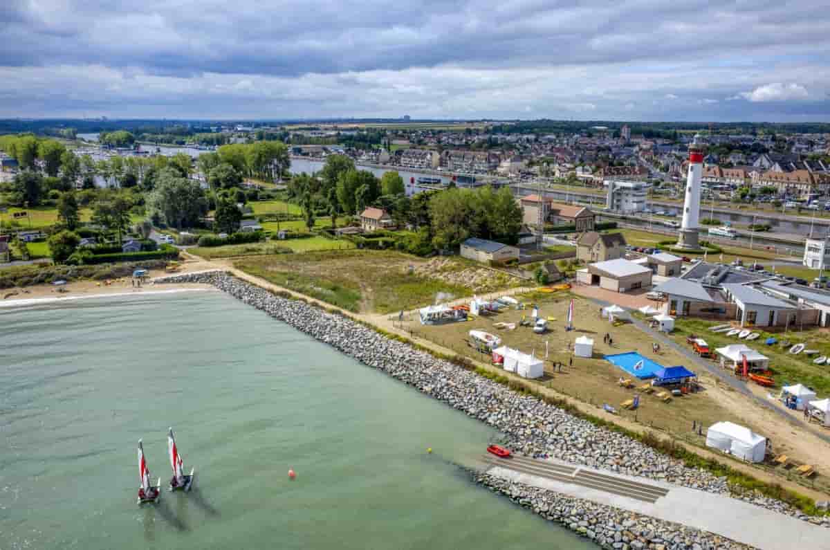 Le CANO, centre d'activités nautiques de Ouistreham, est l'un des cinq sites d'expérimentation choisis.