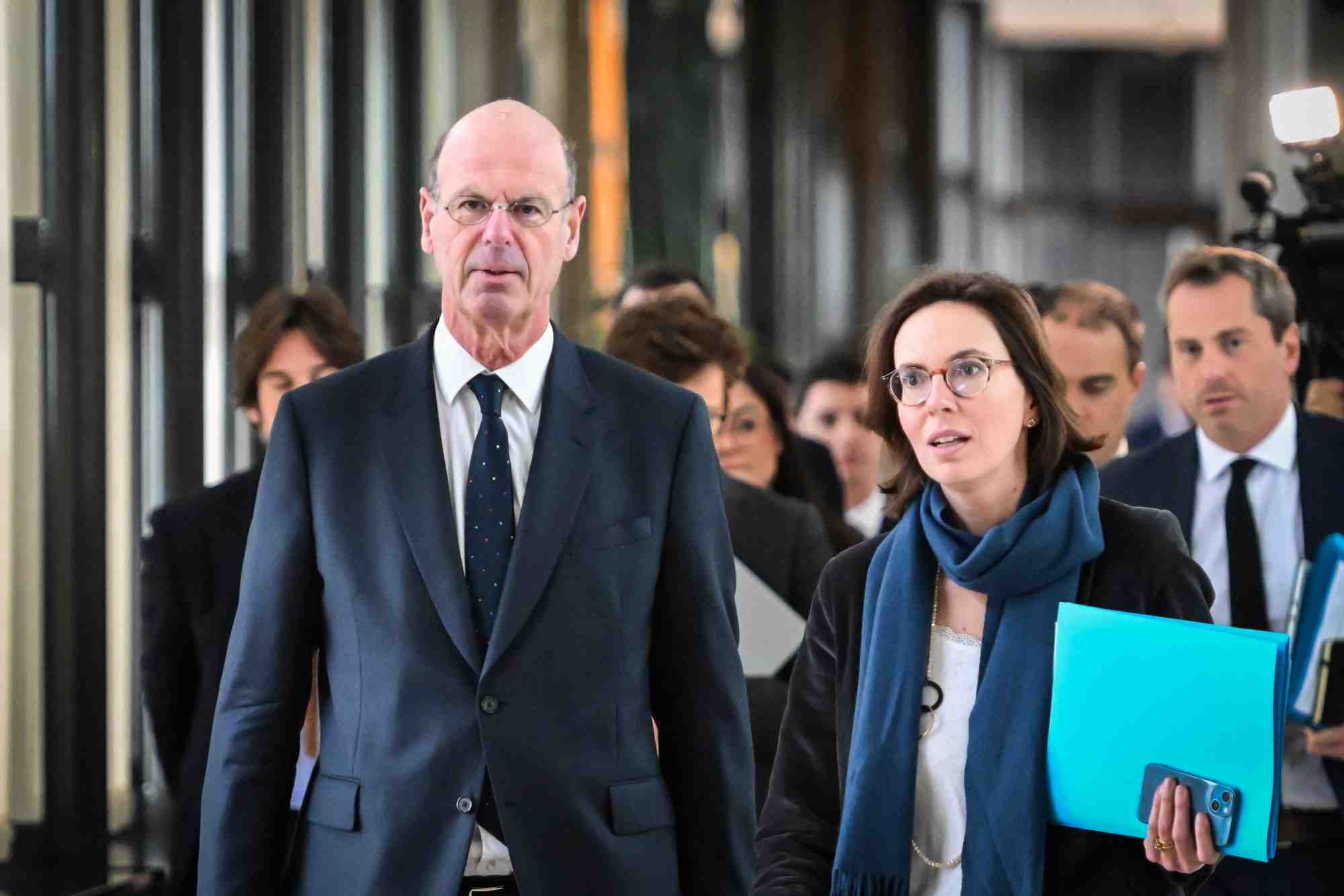Eric Lombard et Amélie de Montchalin rencontraient le Parti socialiste ce lundi en vue de la préparation du budget.