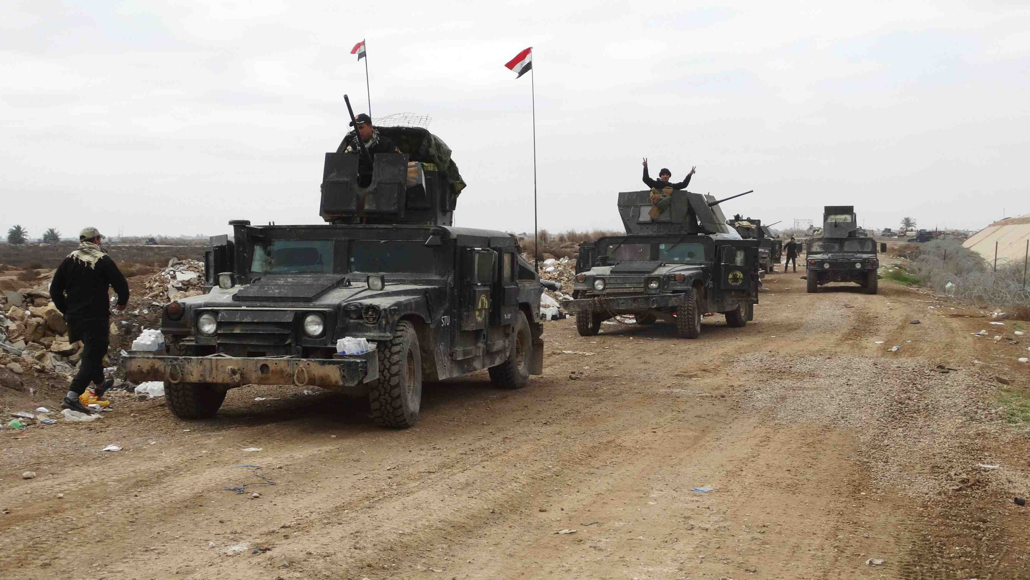 L'armee irakienne a repris le complexe administratif de ramadi tenu par l'ei
