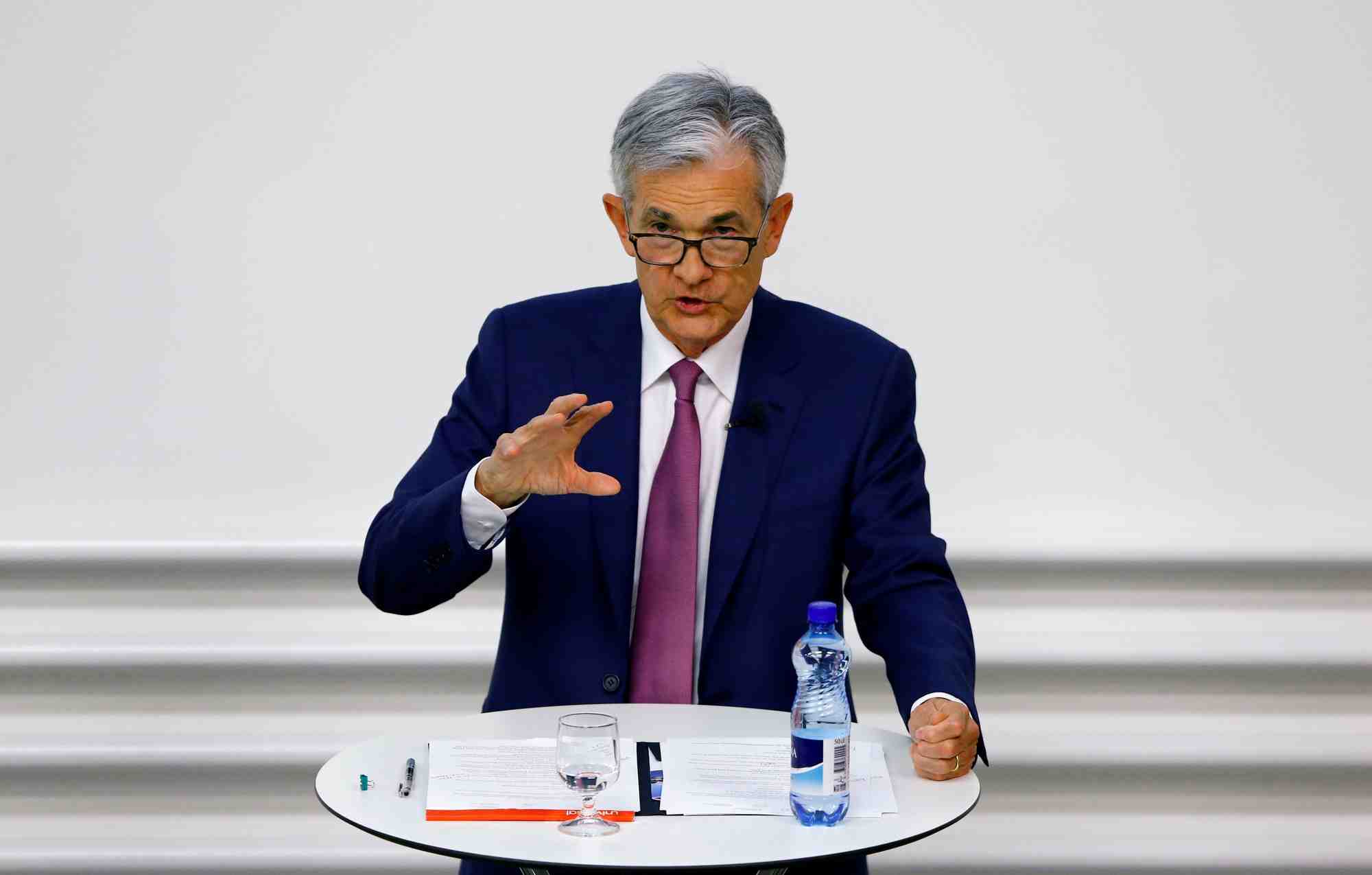 Le président de la Fed, Jerome Powell.