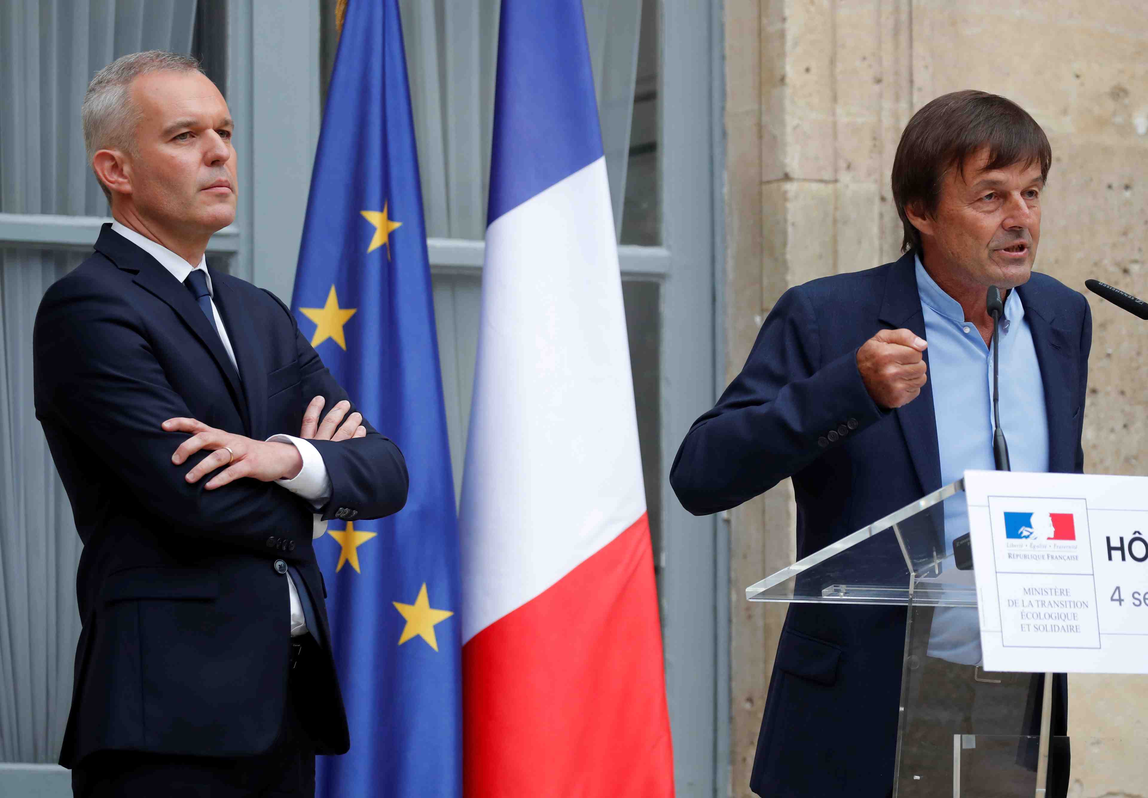 Francois de rugy promet d'agir dans la duree