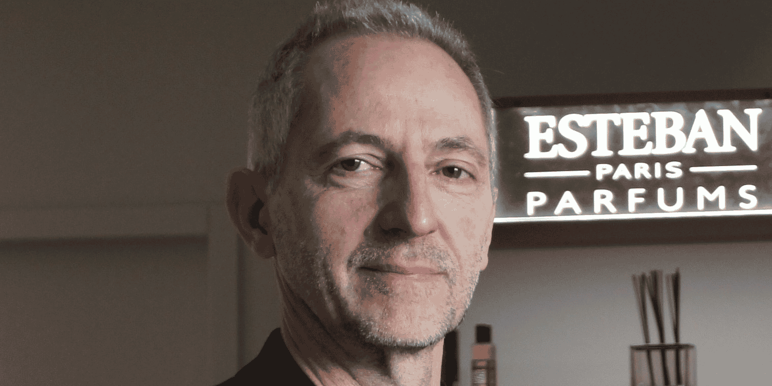 Dominique Alison, Pdg de l'entreprise héraultaise Esteban, fabricant de bougies et parfums d’intérieur.