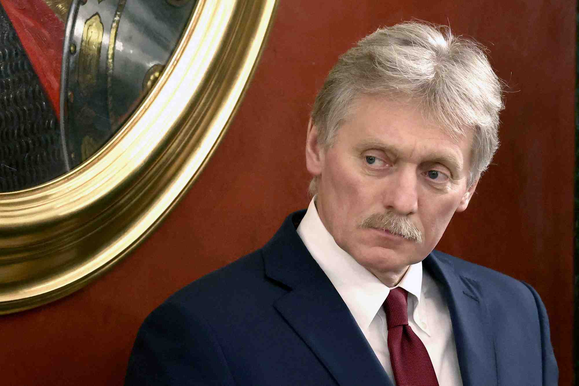 Photo d'archives de dmitri peskov a moscou, en russie