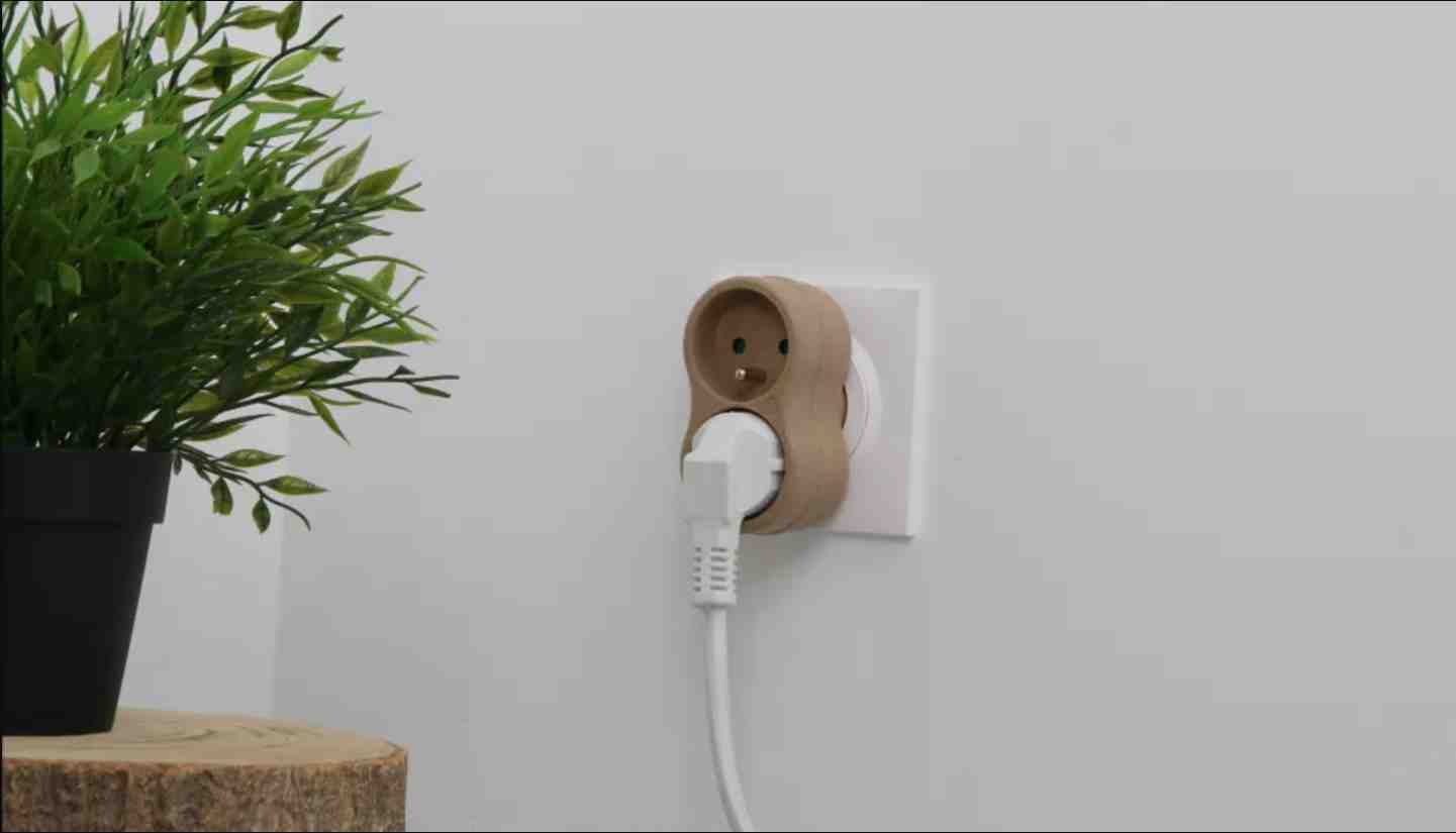 HBF, groupe ariégeois, lance une gamme de multiprises en bioplastique, conçues avec de la paille de blé.