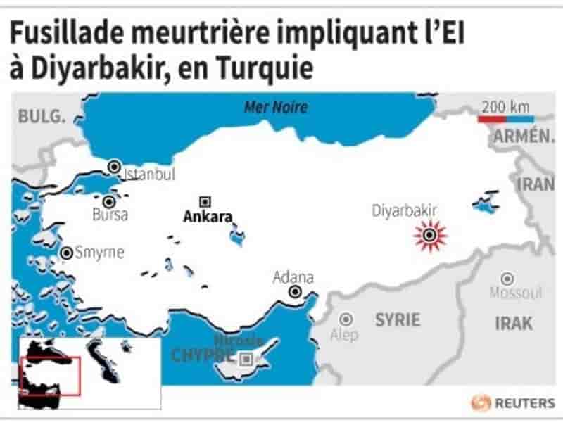 Fusillade meurtriere impliquant l'ei en turquie