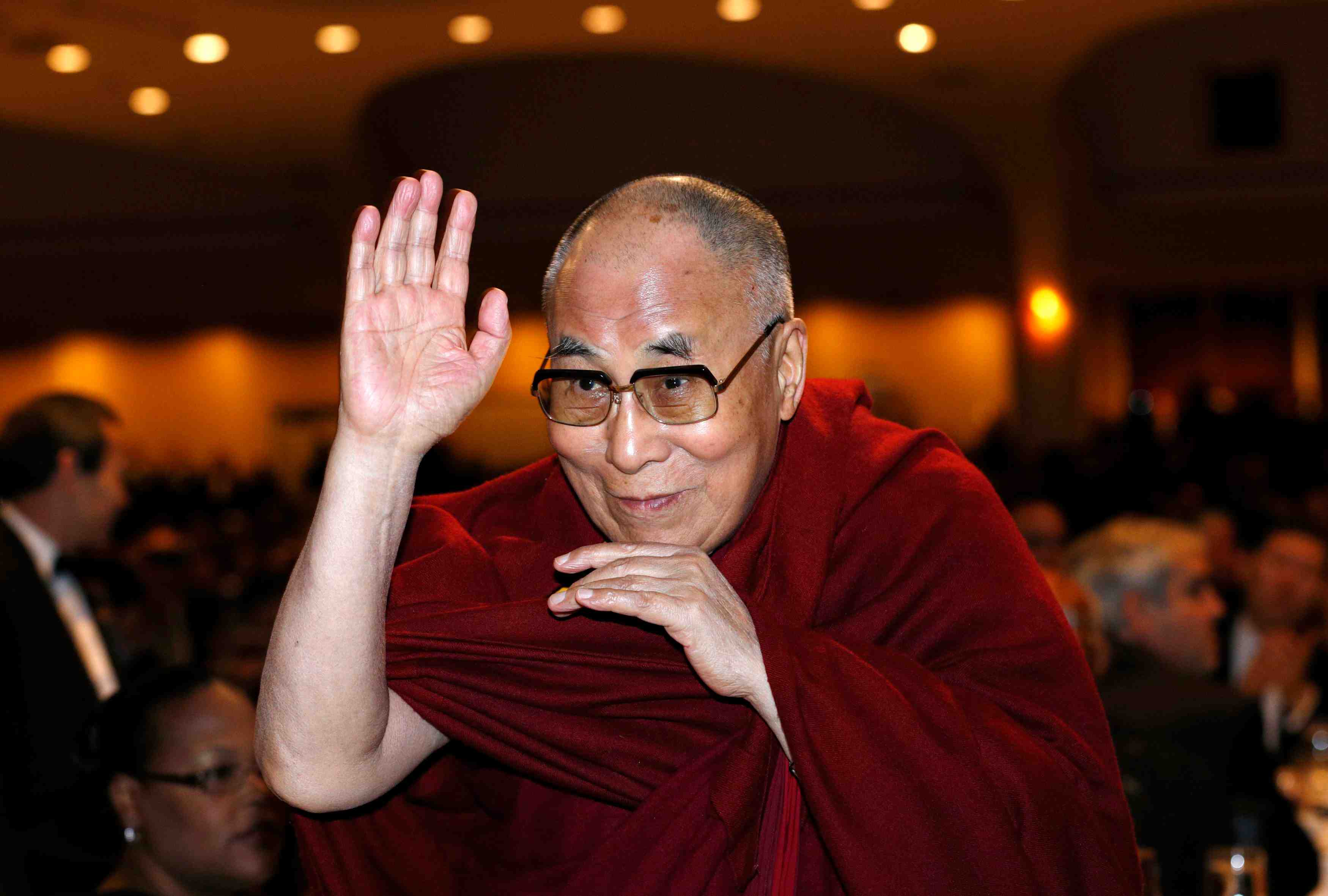 Pekin s’irrite de la presence du dalai-lama a washington
