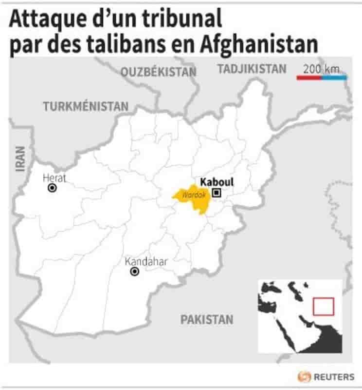 Attaque d’un tribunal par des talibans en afghanistan