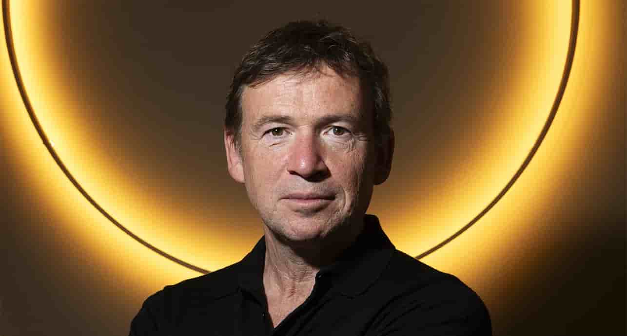 David Nicholls, à l’hôtel Le Six, le 5 mai 2025.
