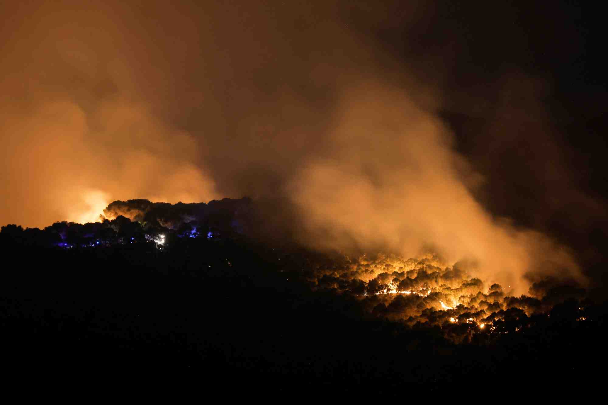 Incendies en france et en espagne, canicule en europe