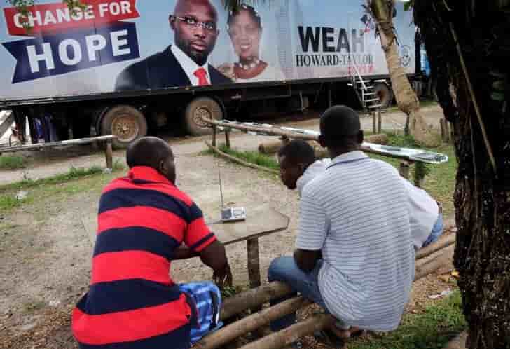 Liberia: weah assure d'etre au second tour de la presidentielle