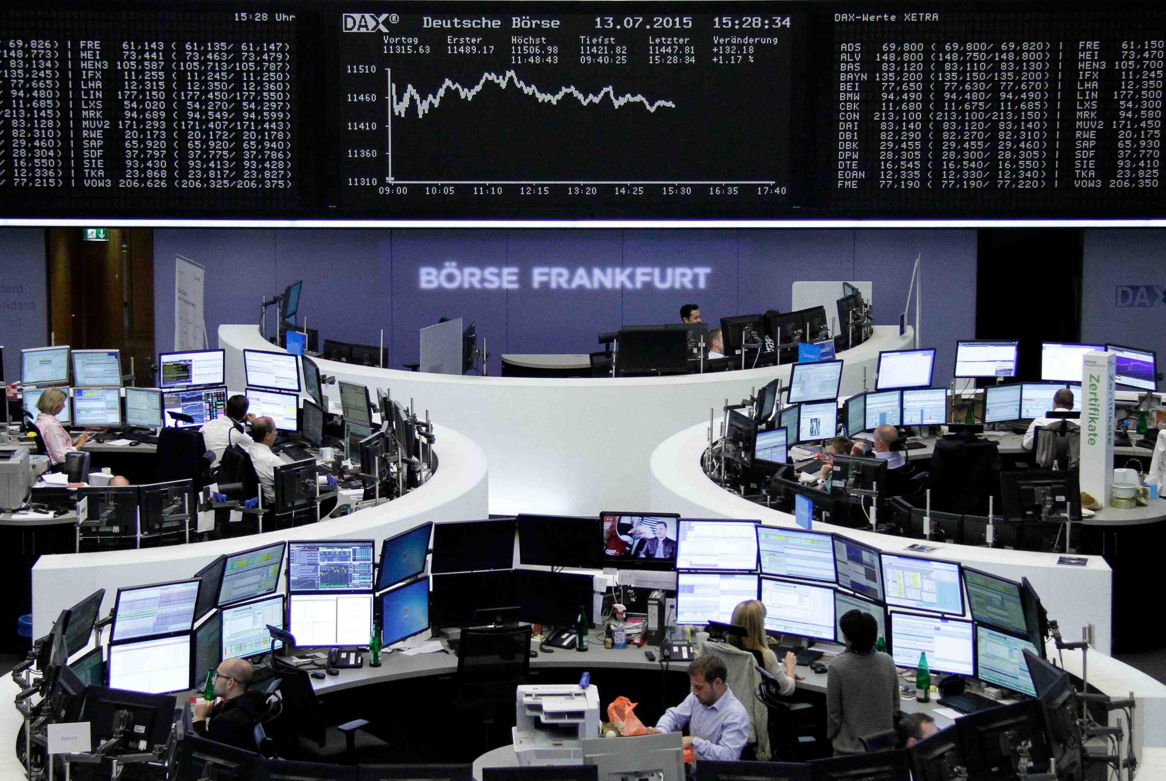 Les bourses europeennes terminent en forte hausse