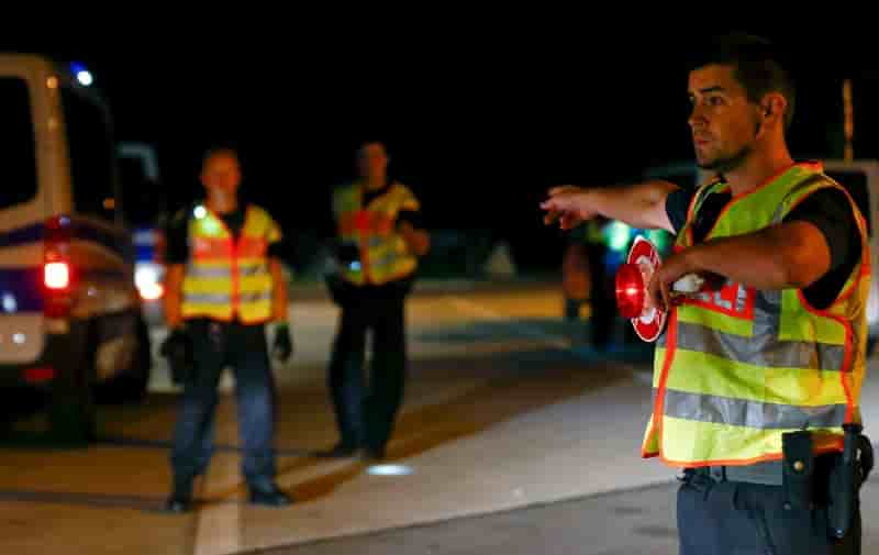 L'allemagne retablit des controles a ses frontieres