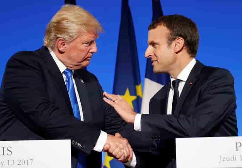 Macron et trump annoncent une initiative rapide sur la syrie