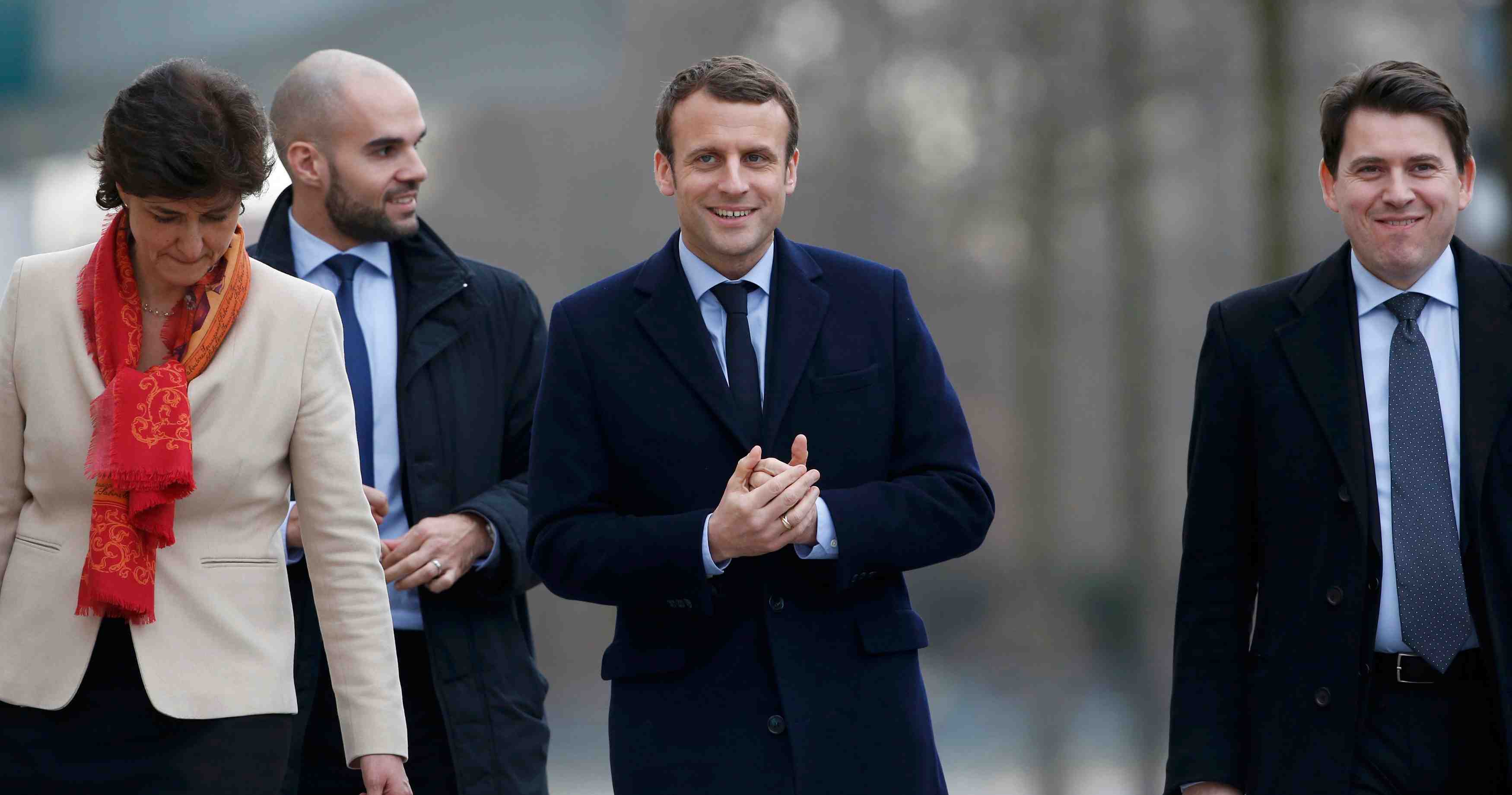 Macron distance fillon, se rapproche de le pen, selon un sondage ifop fiducial