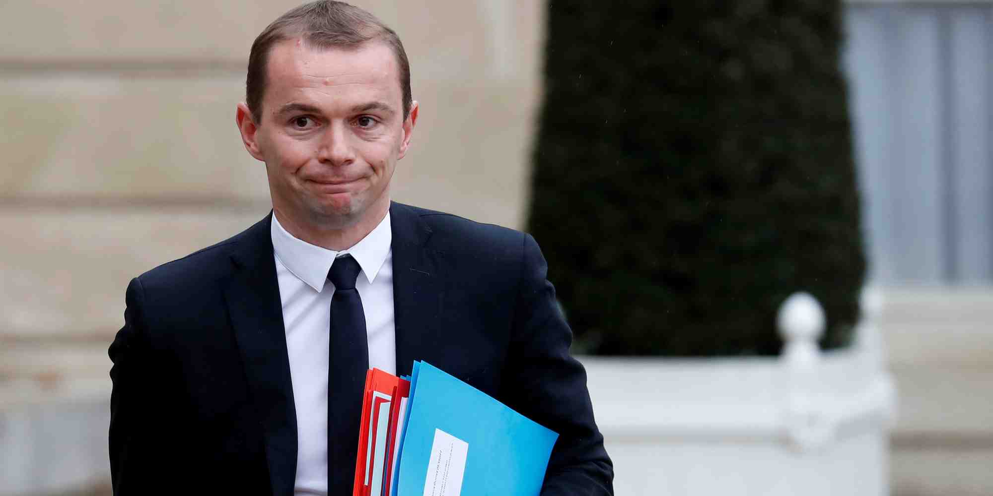 Olivier Dussopt, secrétaire d'Etat à la fonction publique,