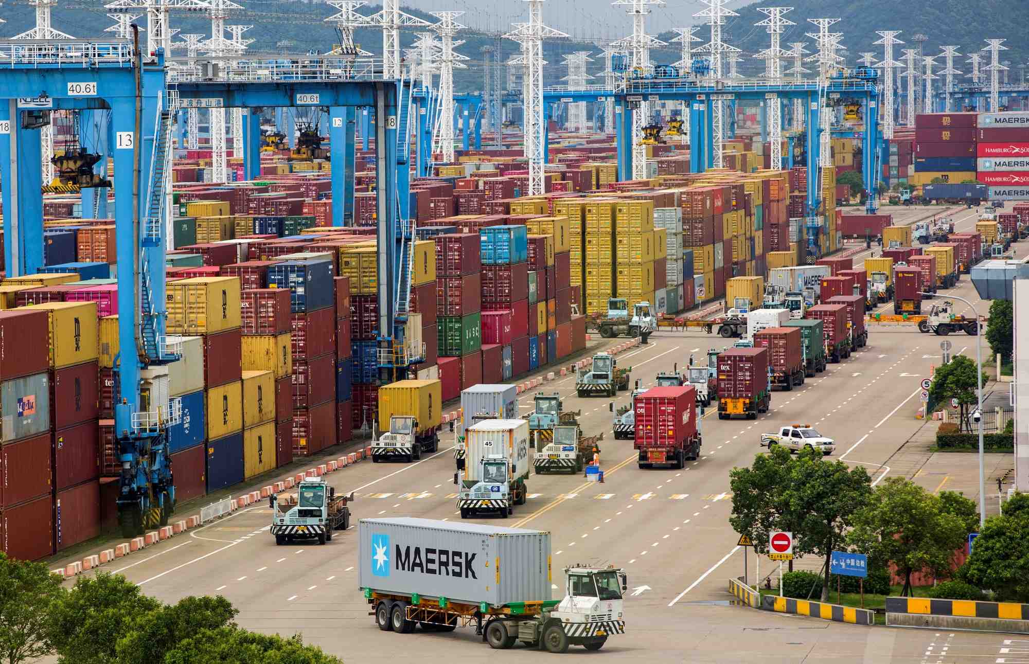 Embouteillages dans les ports chinois avec les mesures contre le covid-19