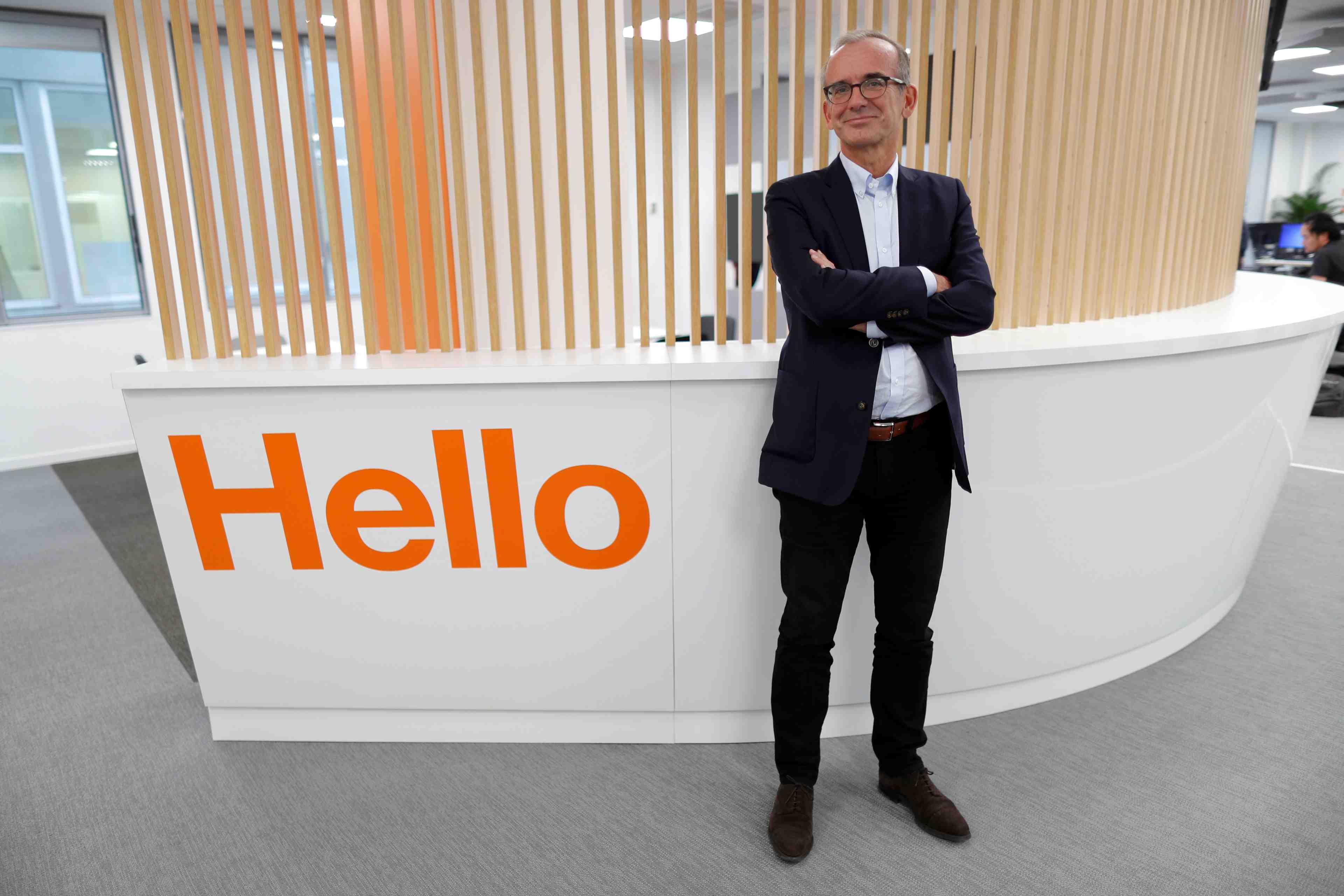 Orange espere etre leader sur le marche des tele coms