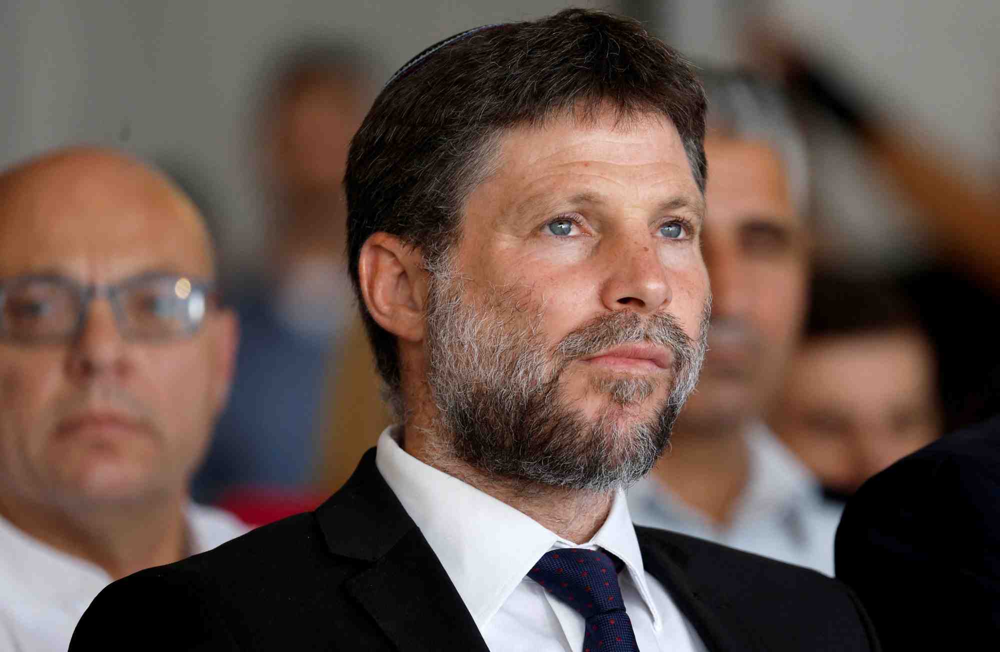 Photo d'archives du ministre israelien des finances, bezalel smotrich