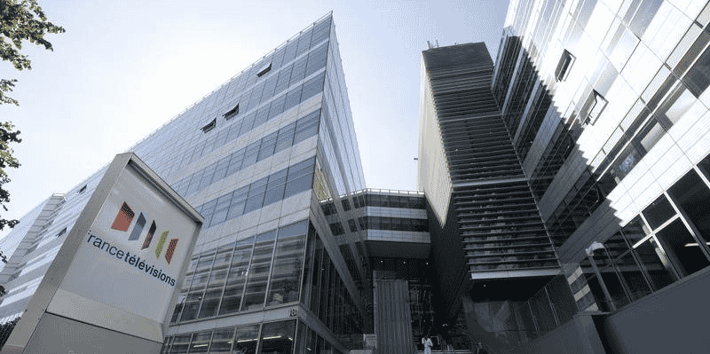 Le siège de France Télévisions, dans le 15ème arrondissement de Paris.