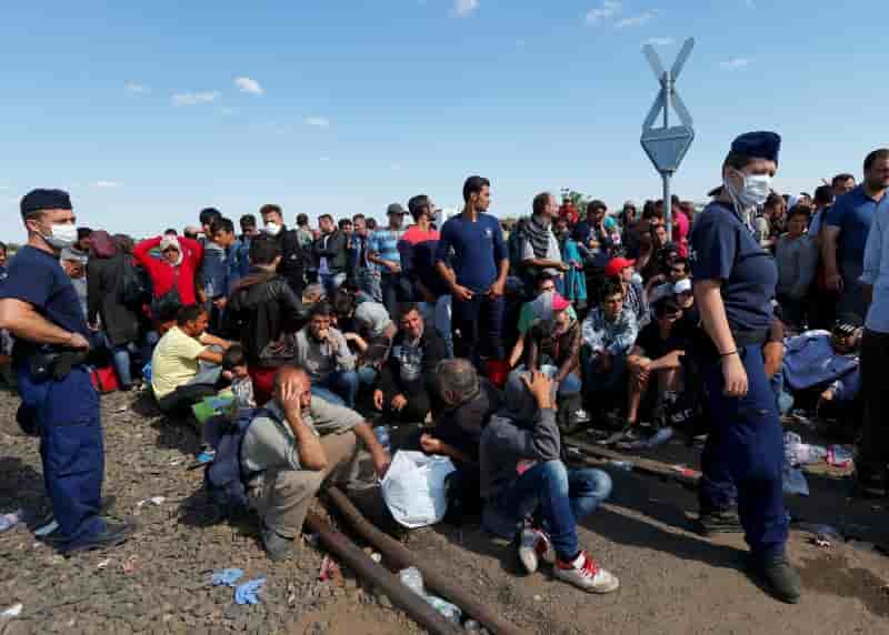 Les pays d'europe centrale reticents sur les quotas de migrants
