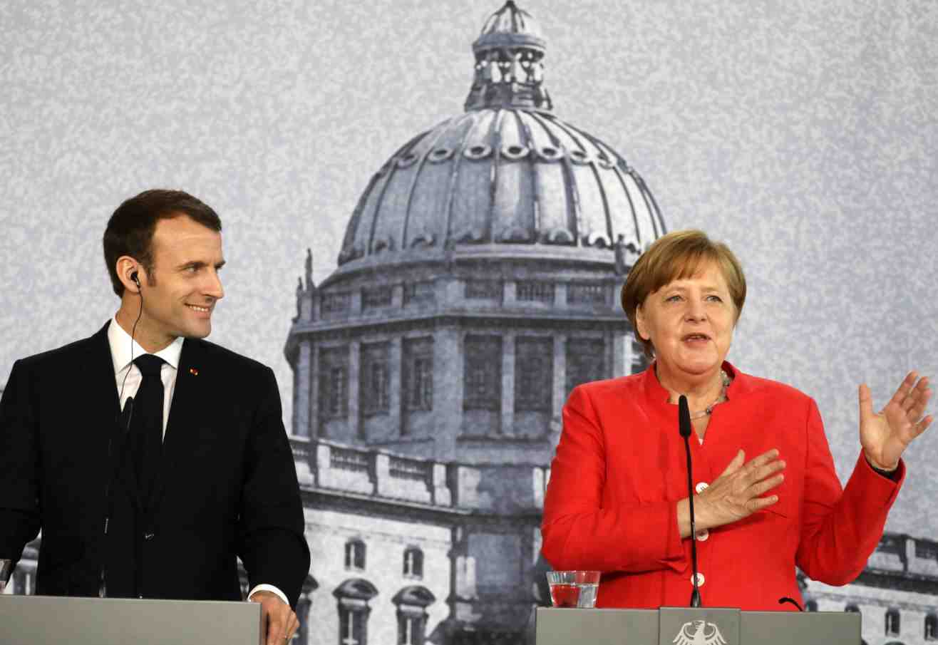 Macron Merkel Berlin avril 2018