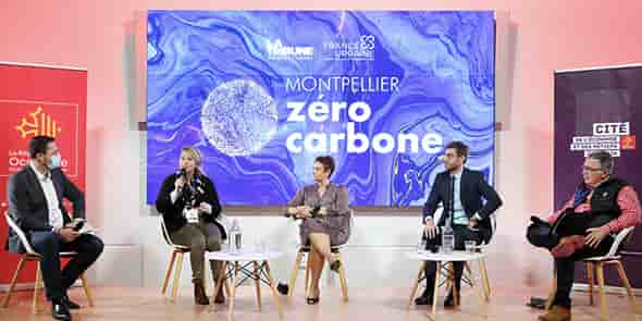Le 10 décembre 2021, lors du Forum Montpellier Zéro Carbone sur la table ronde dédiée aux mobilités