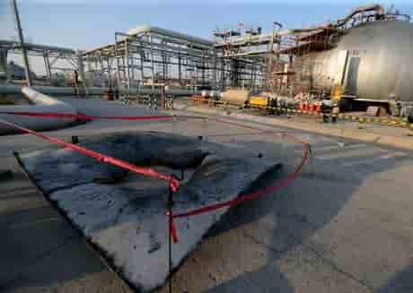 Dix jours apres les attaques, aramco a retabli ses capacites de production