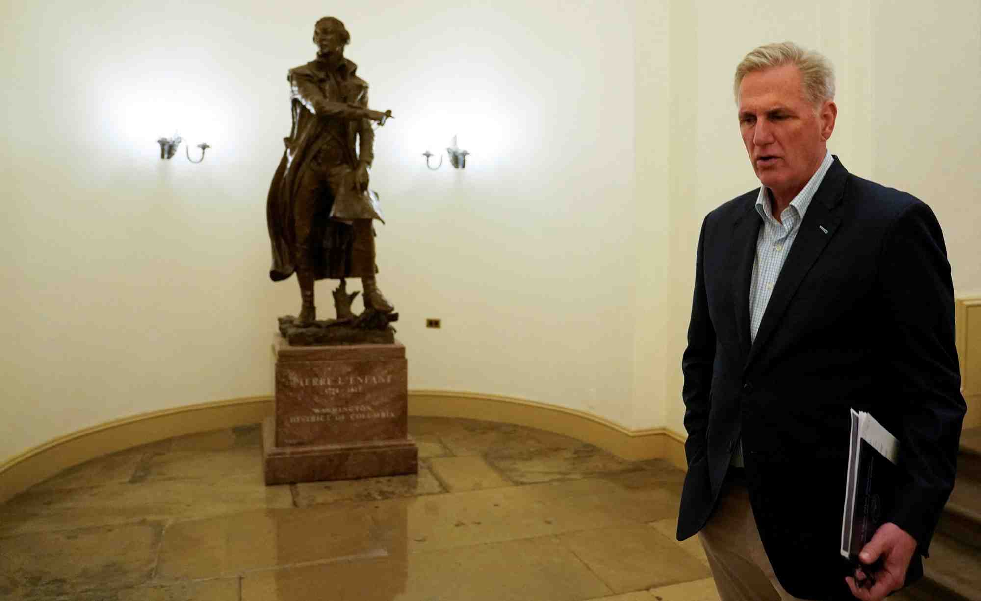 Photo du "speaker" republicain de la chambre americaine des representants kevin mccarthy