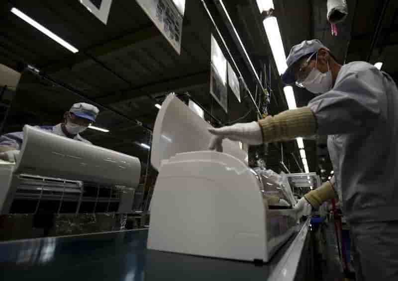 La production industrielle au japon en recul marque en mai