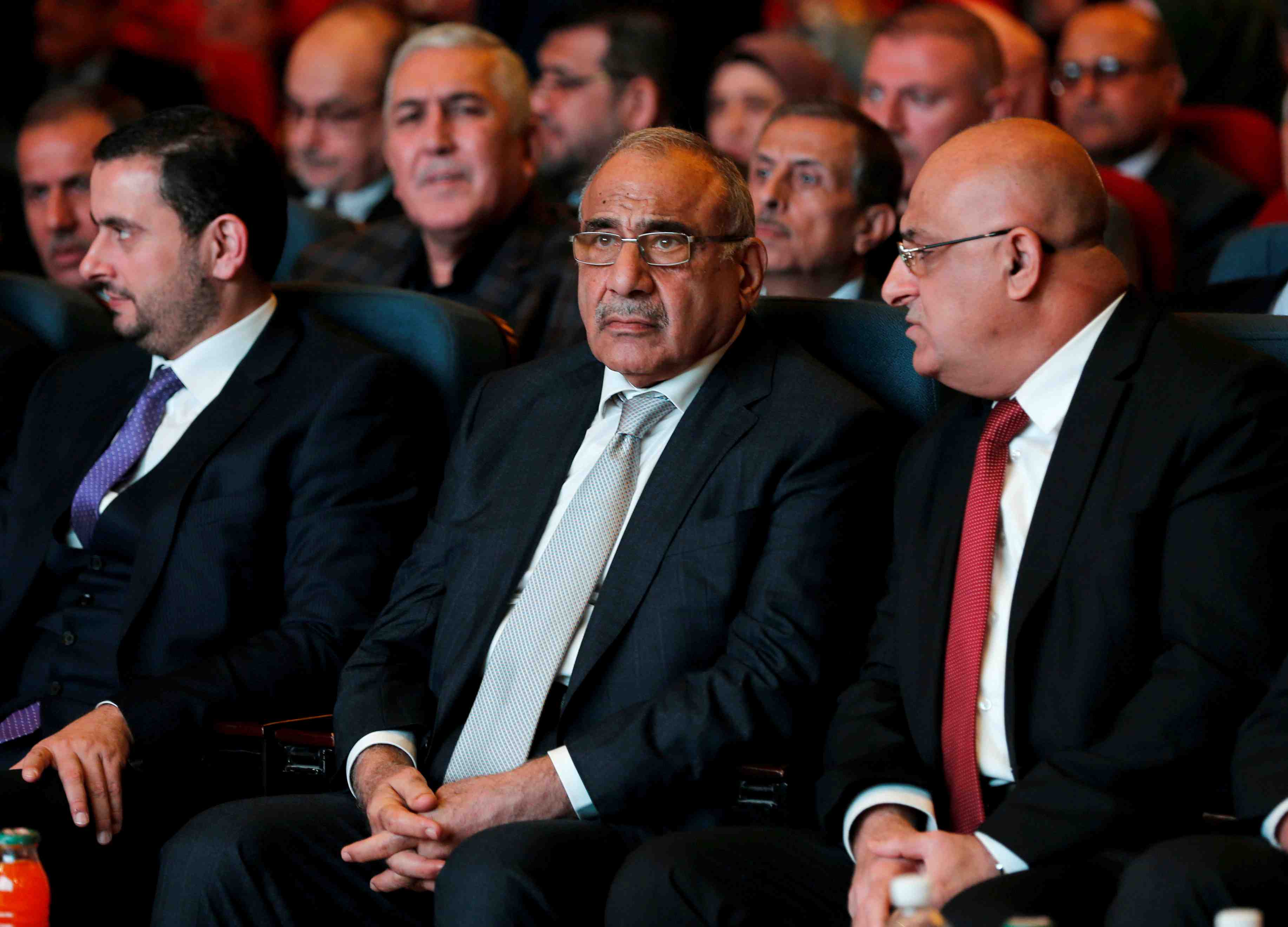 Le premier ministre irakien recu par mohamed ben salman a ryad