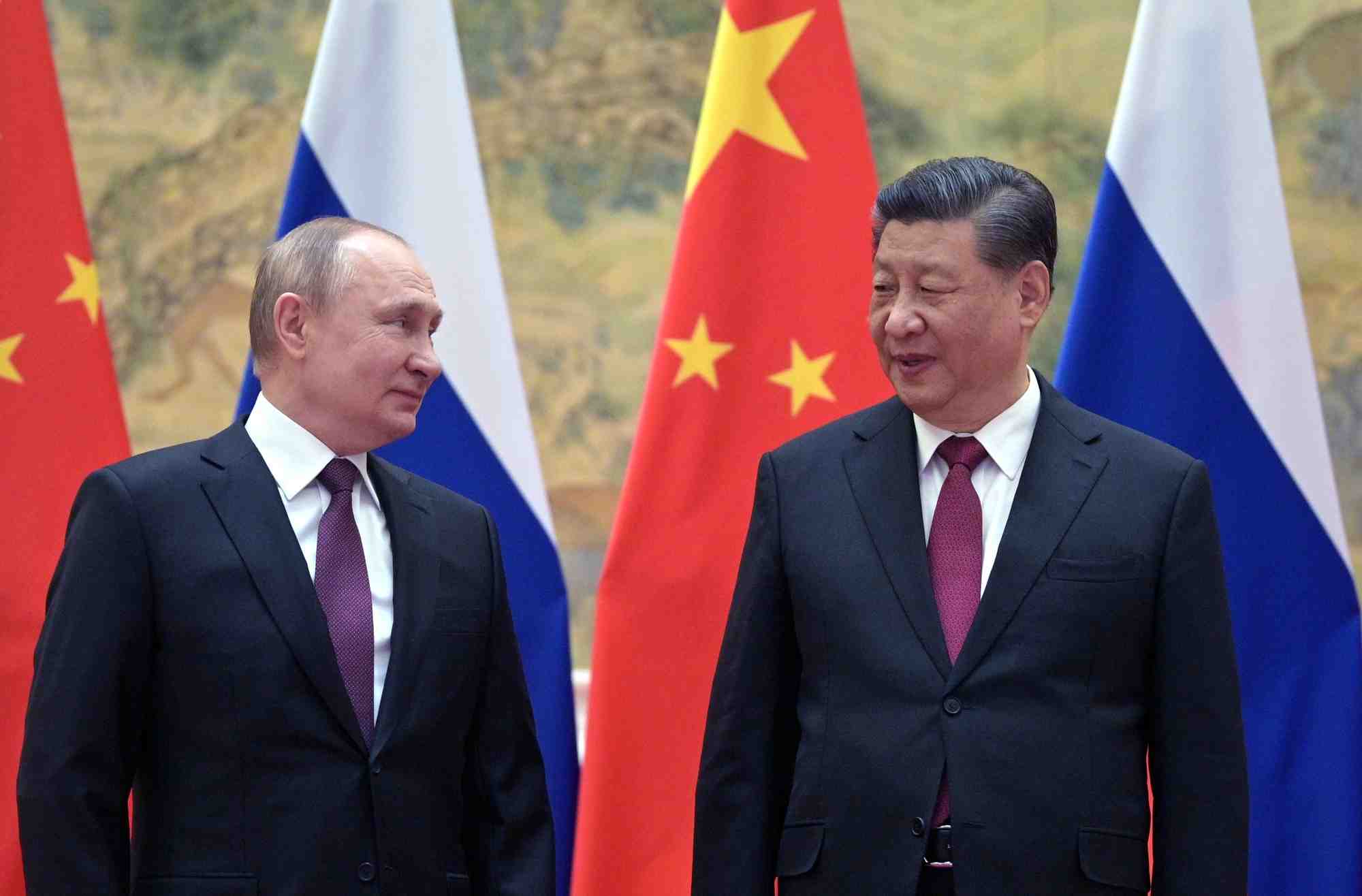 Poutine, Xi Jinping
