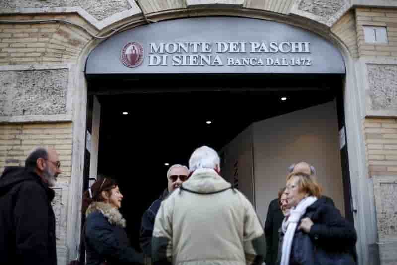 Monte paschi voit du positif dans l'idee d'une fusion avec ubi