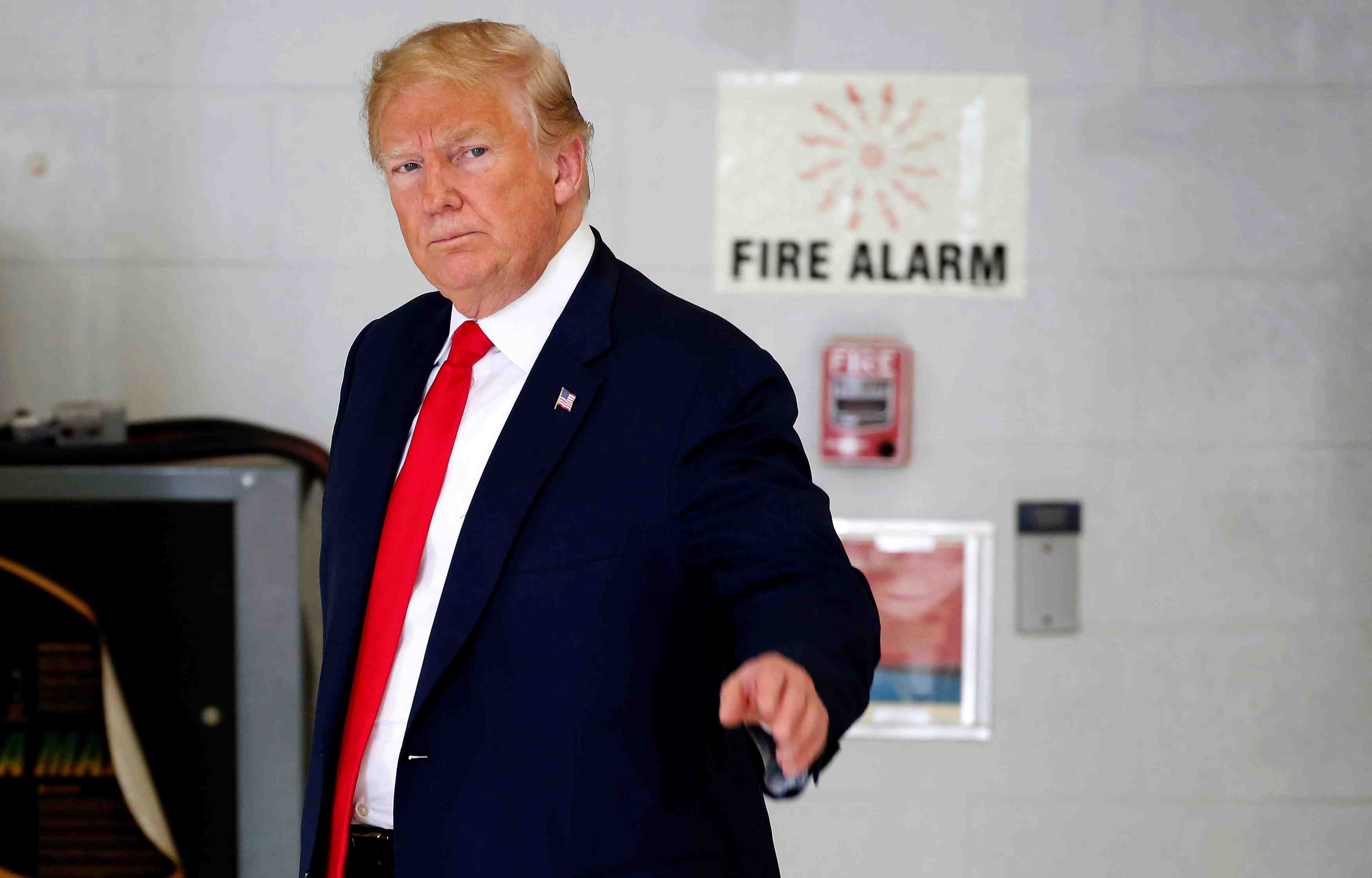 Trump minimise les chances d'une avancee rapide avec kim