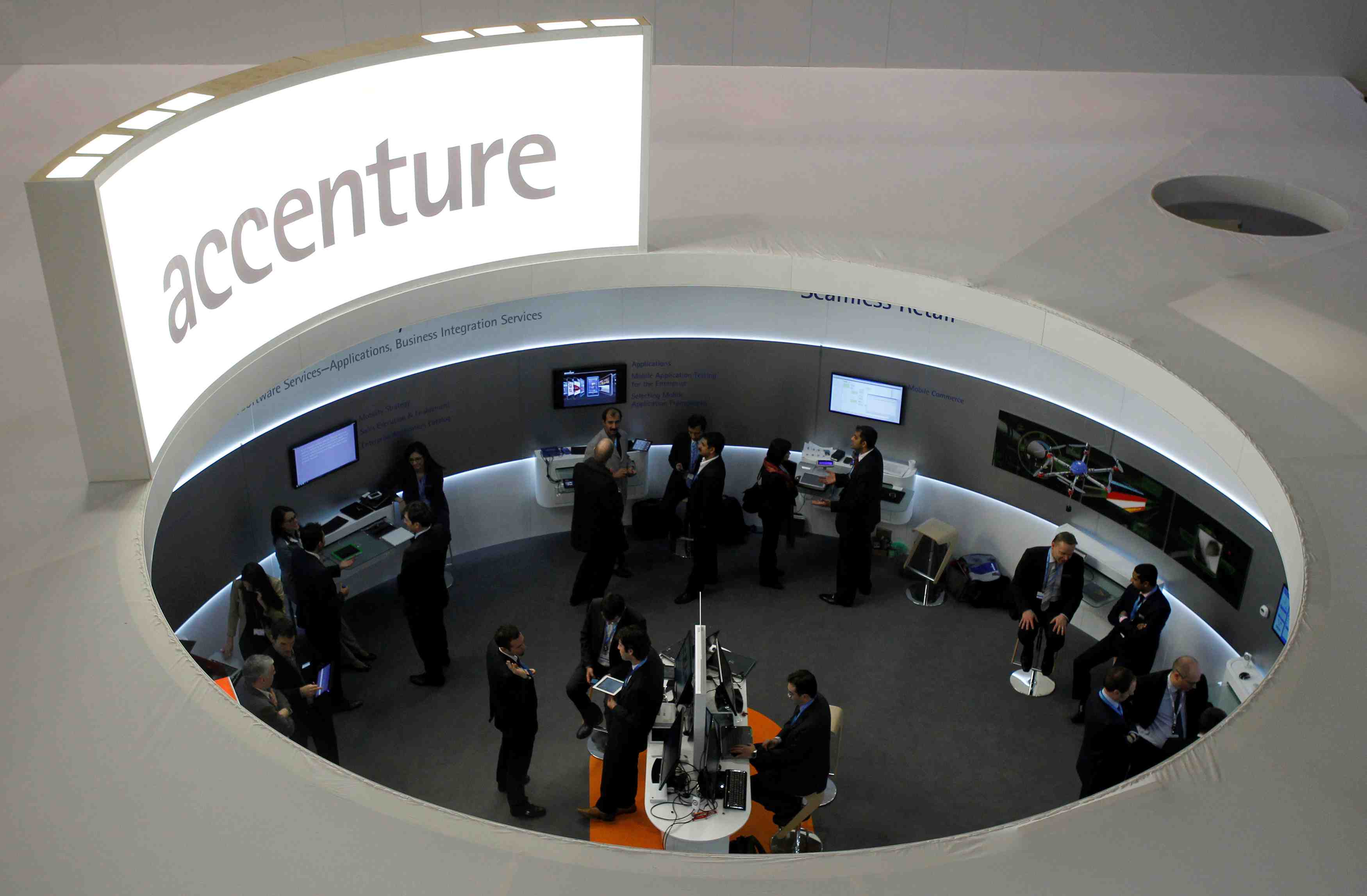 Accenture decoit avec ses previsions